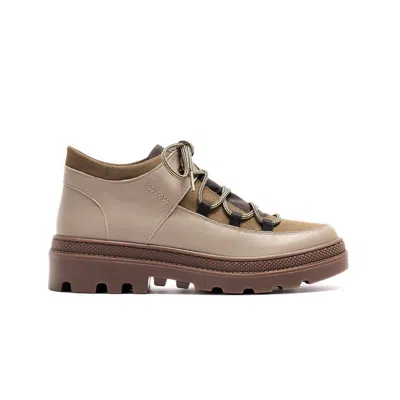 Naguisa Women's Neutrals Abra Taupe Olive In Black