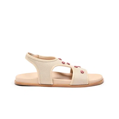 Naguisa Women's Neutrals Addaia Taupe Mesh