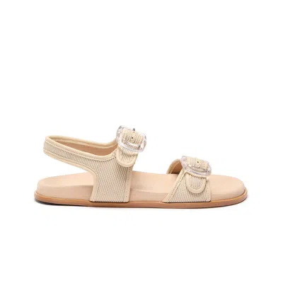 Naguisa Women's Neutrals Canet Taupe Mesh -
