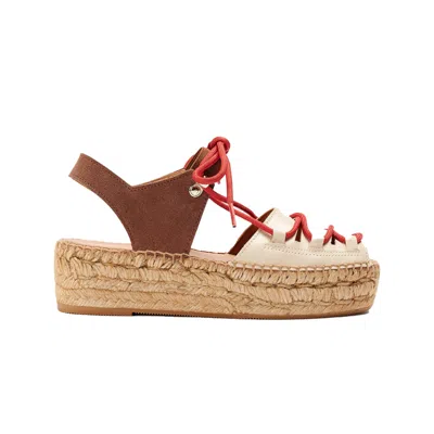 Naguisa Women's Neutrals Cima Ecru Brown -  In Multi
