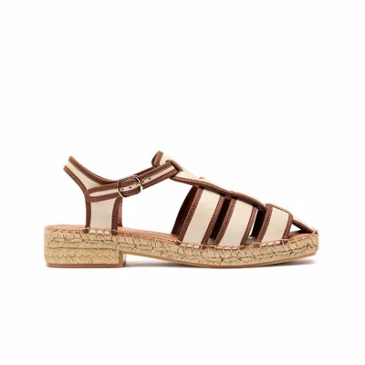 Naguisa Women's Neutrals Sativa Ecru Brown -