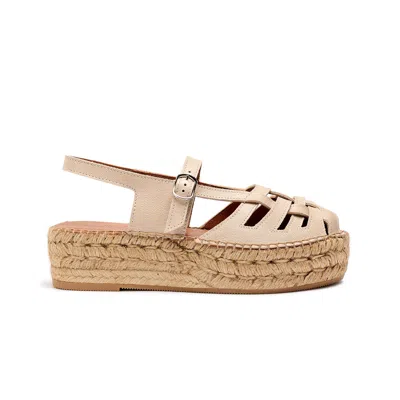 Naguisa Women's Neutrals Thalis Taupe Gloss -  In Black