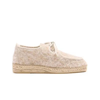 Naguisa Women's Neutrals Txalupa Ecru Boucle In Beige