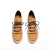 Naguisa Women's Orange / Yellow / Neutrals Abra Total Camel. In Multi