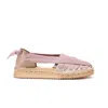 Naguisa Women's Pink / Purple  Espadrilles - Soc Trail Mauve In Pink/purple