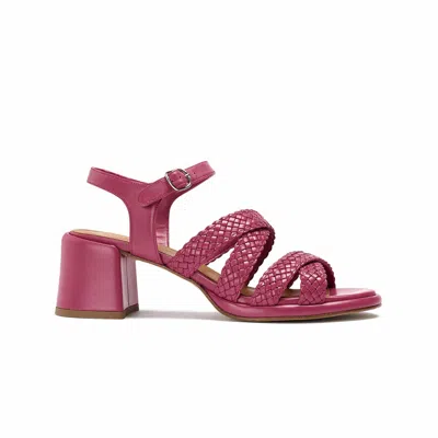 Naguisa Women's Pink / Purple  Woven Sandals - Brasica Fuchsia In Pink/purple