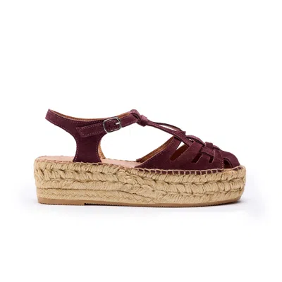 Naguisa Women's Purple Bemol Eggplant In Burgundy