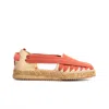 Naguisa Women's Red  Espadrilles - Soc Trail Brick In Red