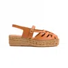 Naguisa Thalis Espadrilles Light Brown In Brown