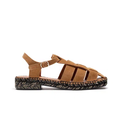 Naguisa Women's Sativa Brown Bicolor -  In Yellow