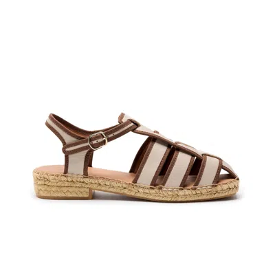 Naguisa Women's Sativa Ecru - Brown In Multi