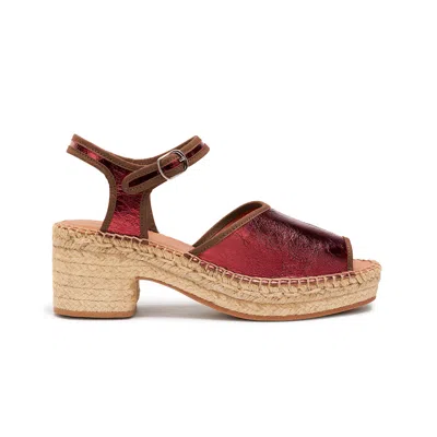 Naguisa Women's Var Burgundy Red -
