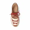 Naguisa Women's White  Espadrilles - Cima Ecru-brown In White