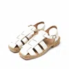 Naguisa Women's White  Espadrilles - Sativa Ecru In White
