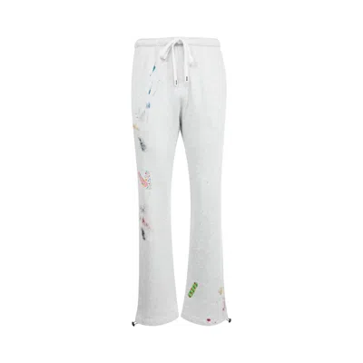 Pre-owned Nahmias Bandaid Wide Sweatpants 'heather Grey' | Men's Size Xl In Gray