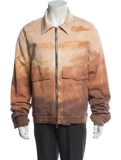Pre-owned Nahmias Bomber Jacket In Neutrals