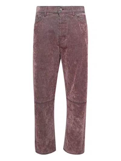 Nahmias Button-fastening Jeans In Brown