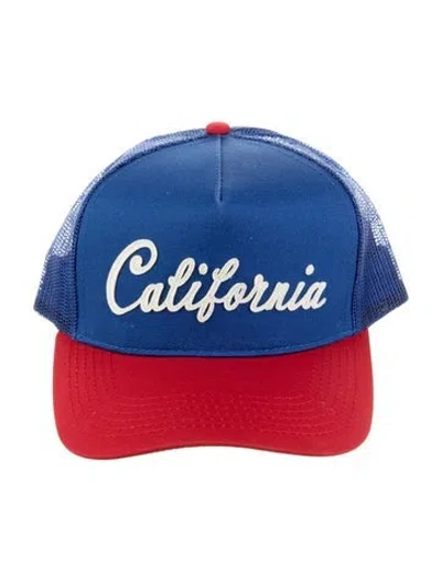 Pre-owned Nahmias California Trucker Hat In Blue