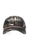 Nahmias Camouflage-print Baseball Cap In Black
