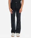 Nahmias Carpenter Paneled Pants In Black Denim In Black