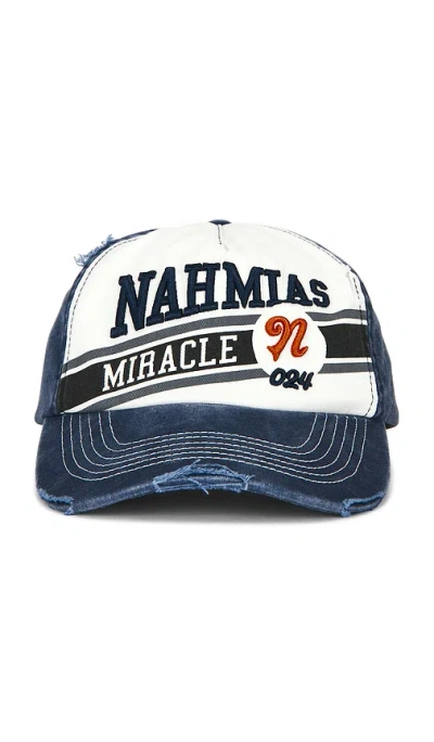 Nahmias Coastal Sport 6 Panel Hat In Blue