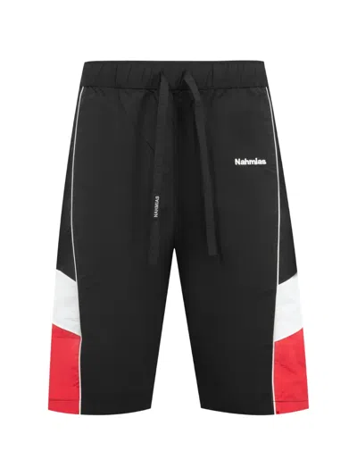 Nahmias Colourblock Track Shorts In Black