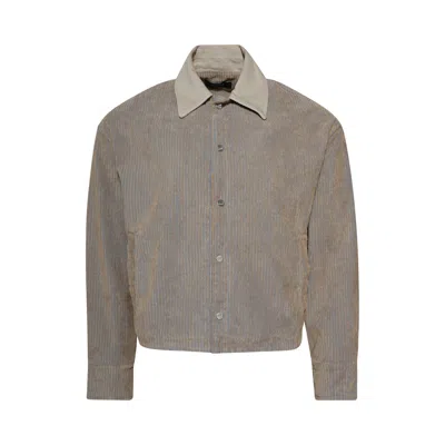 Pre-owned Nahmias Corduroy Box Jacket 'beige Wash' | Tan | Men's Size Xxl In Brown