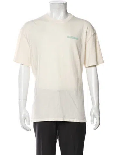 Pre-owned Nahmias Crew Neck Short Sleeve T-shirt In Neutral