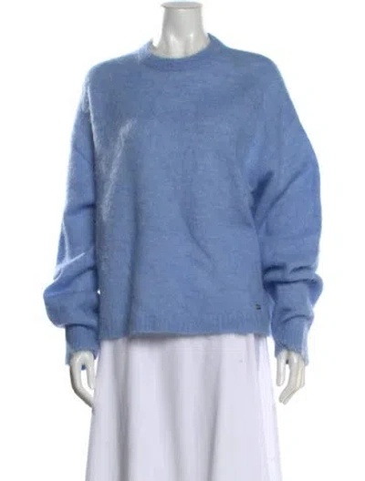 Pre-owned Nahmias Crew Neck Sweater W/ Tags In Blue