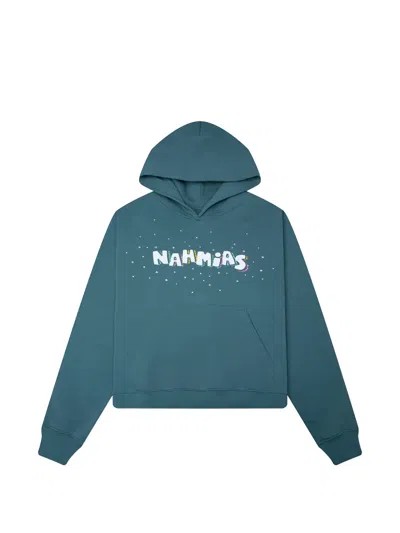 Nahmias Flower Trip Hoodie In Blue