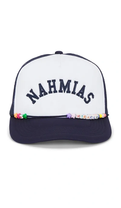 Nahmias Friendship Trucker Hat In White