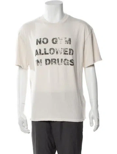 Pre-owned Nahmias Graphic Print Crew Neck T-shirt W/ Tags