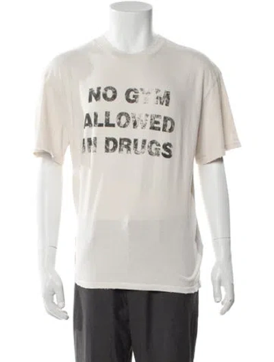Pre-owned Nahmias Graphic Print Crew Neck T-shirt W/ Tags