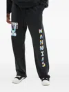 Nahmias Graphic-print Logo Sweatpants In Black