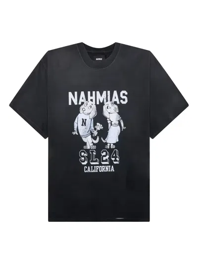 Nahmias Graphic-print T-shirt In Black