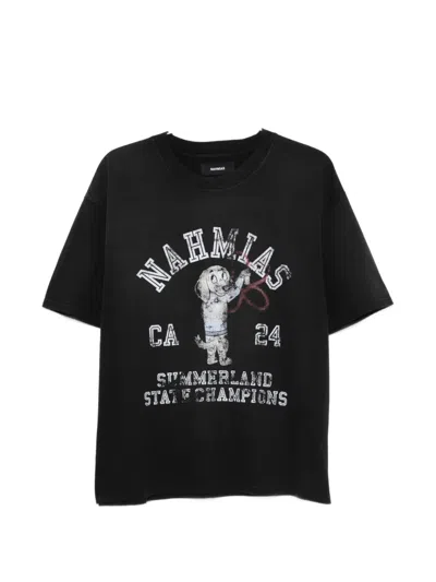 Nahmias Graphic-print T-shirt In Black