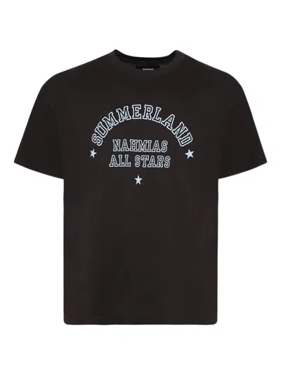 Nahmias Graphic T-shirt In Brown