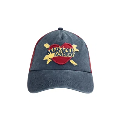 Pre-owned Nahmias Heartbreaker Dad Cap 'navy' | Blue | Men's Size Onesize