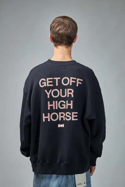 Nahmias High Horse Crewneck In Black