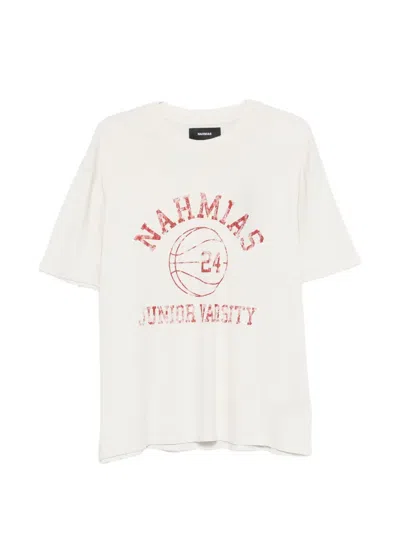 Nahmias Jv 24 Graphic-print T-shirt In White