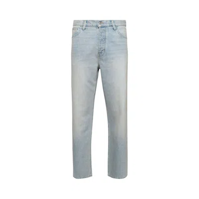 Pre-owned Nahmias Light Wash Baggy Jeans 'light Wash Denim' | Blue | Men's Size 34