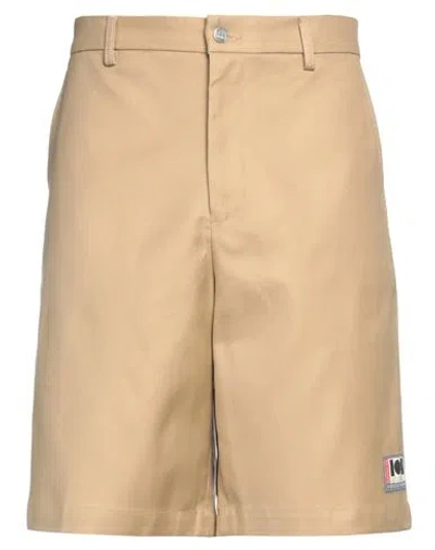 Nahmias Man Shorts & Bermuda Shorts Beige Size 30 Cotton