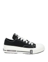 Nahmias Mens Black Five O Canvas Low-top Trainers In Black
