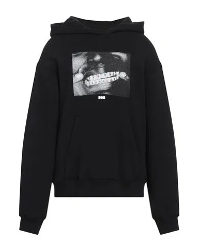 NAHMIAS NAHMIAS MAN SWEATSHIRT BLACK SIZE L COTTON