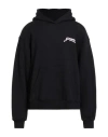 Nahmias Man Sweatshirt Black Size Xl Cotton In Black