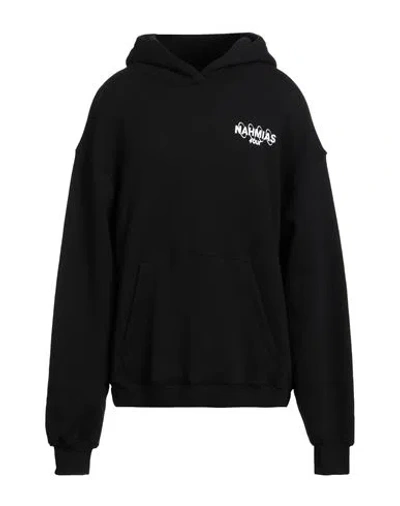 Nahmias Man Sweatshirt Black Size Xxl Cotton
