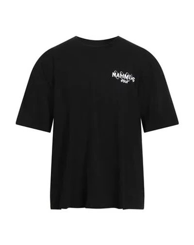 Nahmias Man T-shirt Black Size Xl Cotton