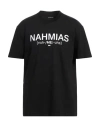 Nahmias Man T-shirt Black Size Xl Cotton In Black