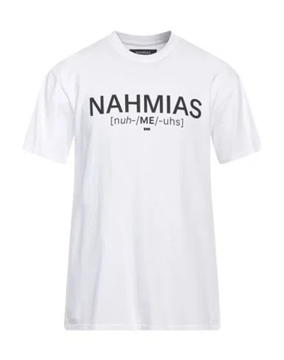 Nahmias Man T-shirt White Size Xl Cotton