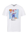 Nahmias Shoot Hoops Cotton T-shirt In White